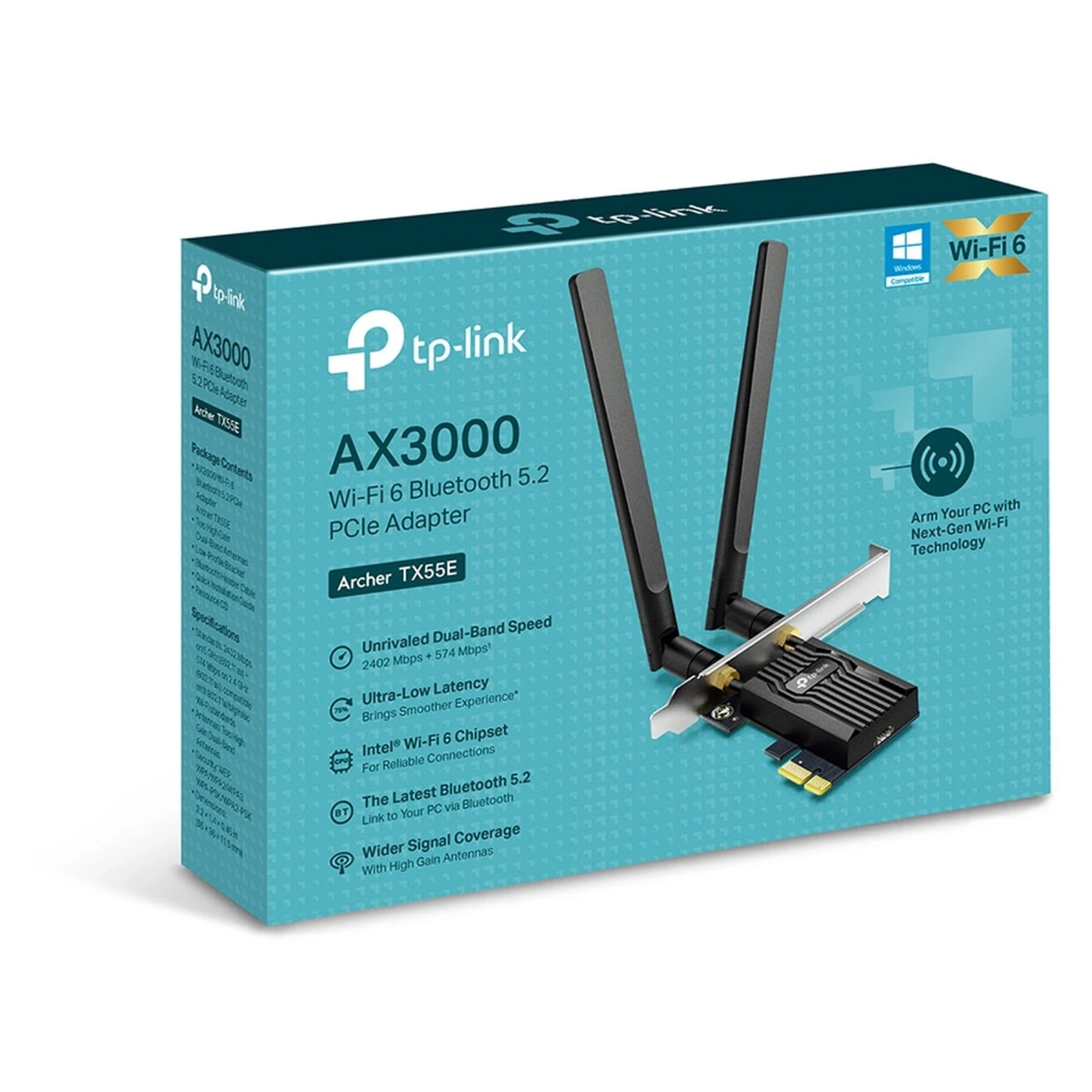 Купити WiFi-адаптер TP-LINK Archer TX55E - фото 3
