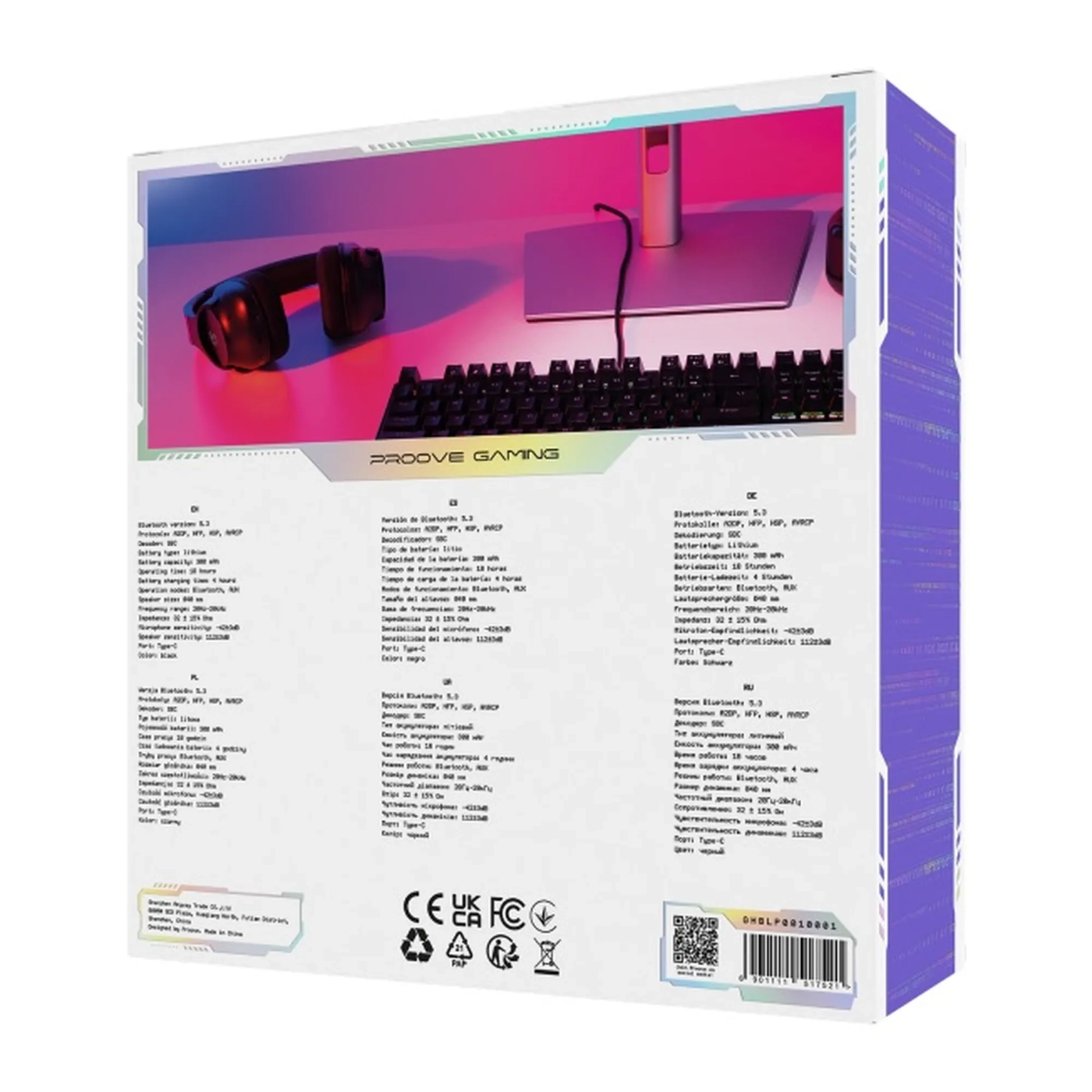 Купить Наушники Proove Gaming Bliss (GHBL00010001) - фото 3