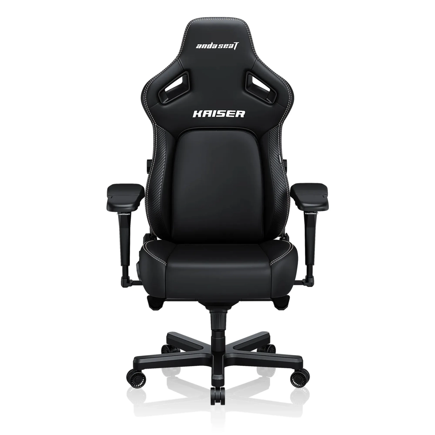 Купити Крісло для геймерів Anda Seat Kaiser 4 XL Elegant Black (AD12YDDC-XLL-20-B-PV/C) - фото 1