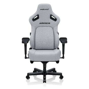 Купить Кресло для геймеров Anda Seat Kaiser 4 XL Ash Gray (AD12YDDC-XLL-20-G-CF) - фото 1