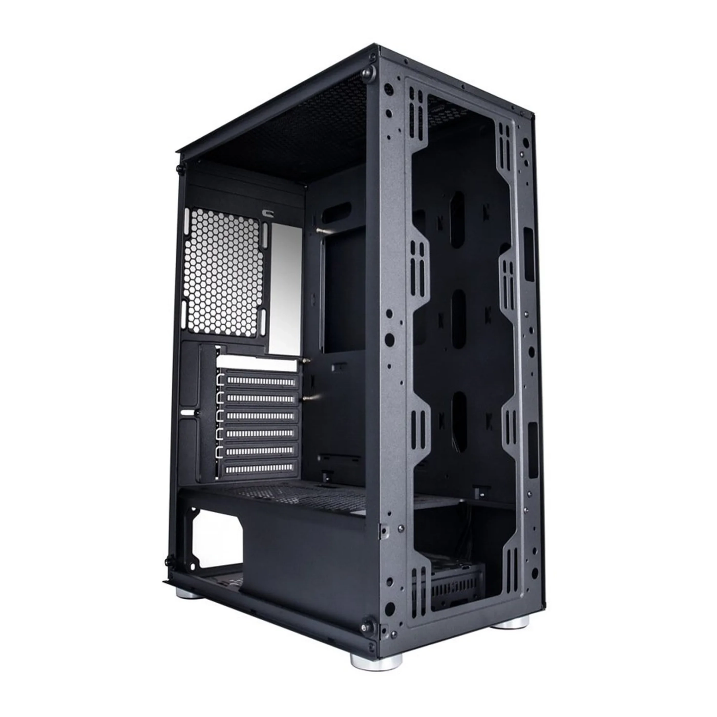 Купити Корпус 1stPlayer X6-3G6P-1G6 Color LED Black - фото 4