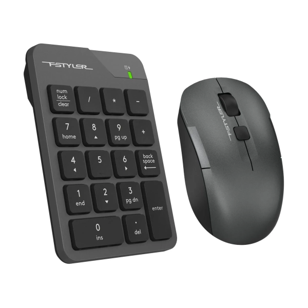 Купити Комплект клавіатура та мишка A4Tech FG1600C Air2 (Grey) - фото 2