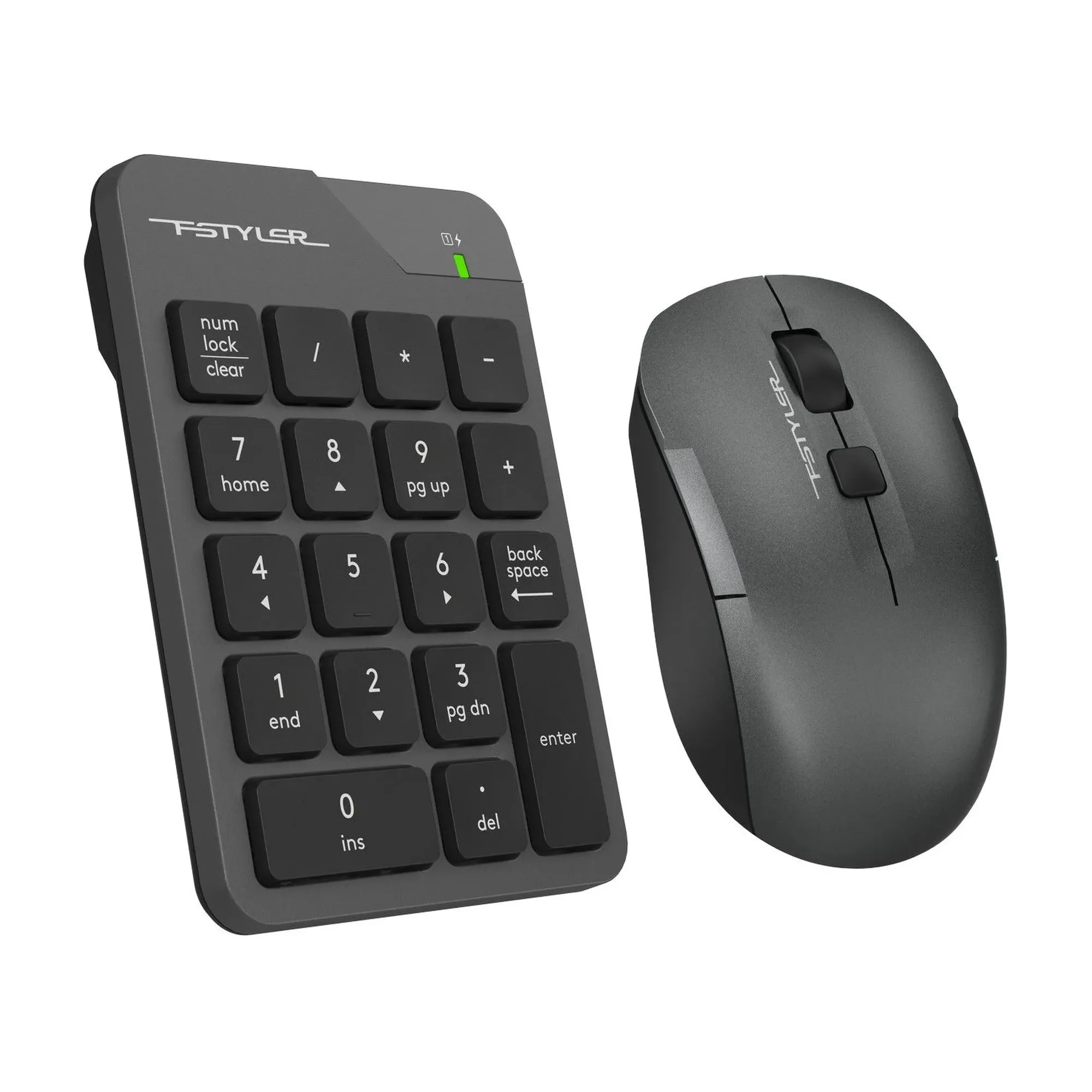 Купити Комплект клавіатура та мишка A4Tech FG1600C Air2 (Grey) - фото 2