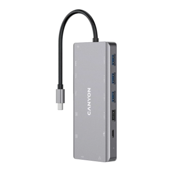 Купить Порт-репликатор Canyon 13 Port USB-C Hub DS-12 (CNS-TDS12) - фото 1