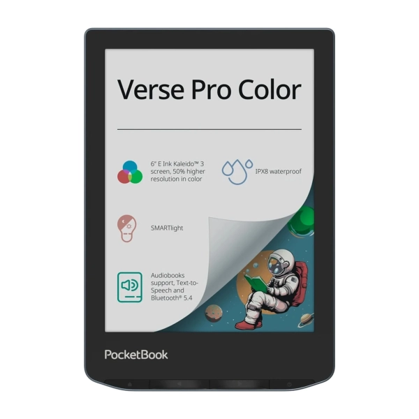 Купить Электронная книга PocketBook PB634K3 Verse Pro Color (PB634K3-1-CIS) Stormy Sea - фото 2