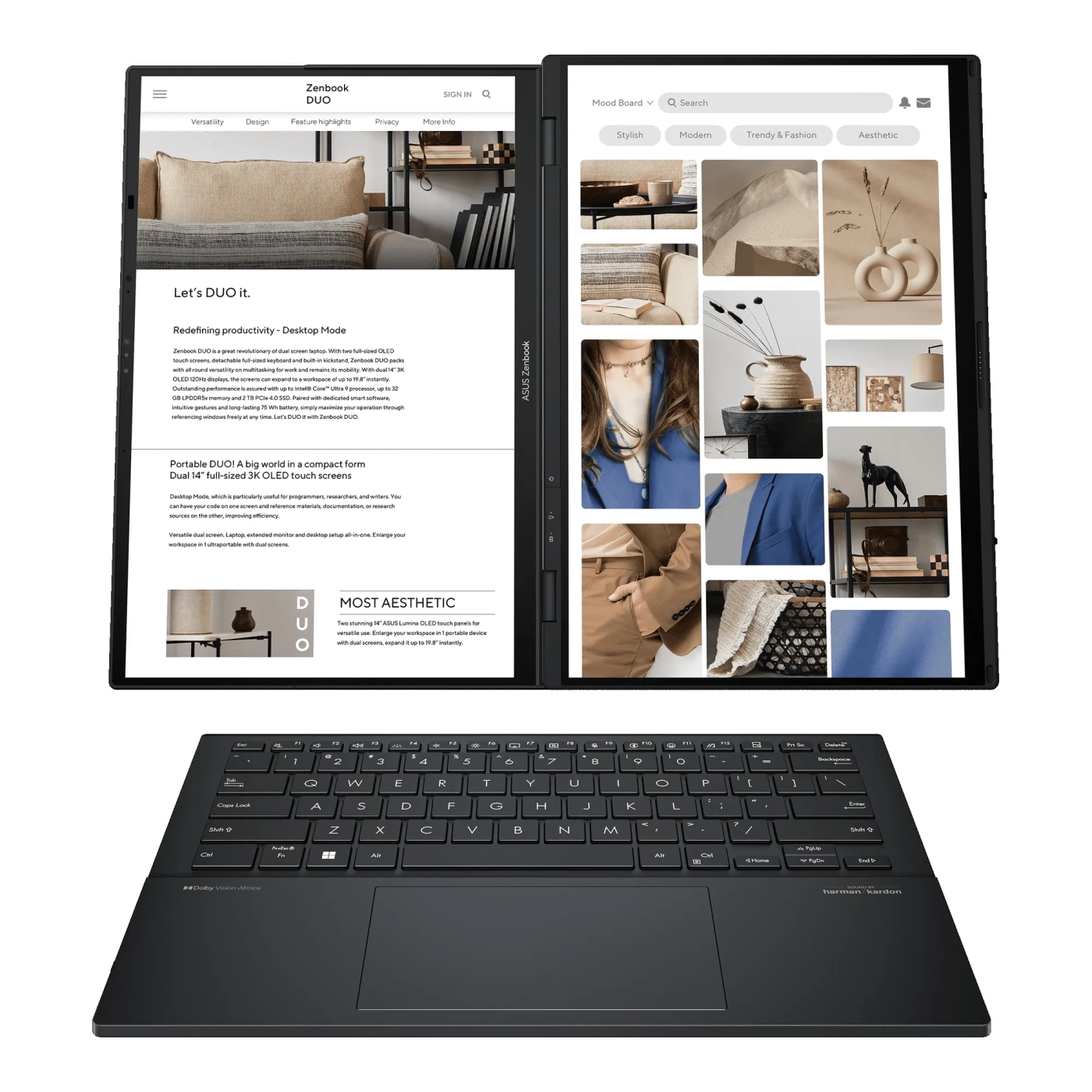 Купить Ноутбук Asus Zenbook Duo UX8406MA-PZ044W (90NB12U1-M001L0) - фото 2