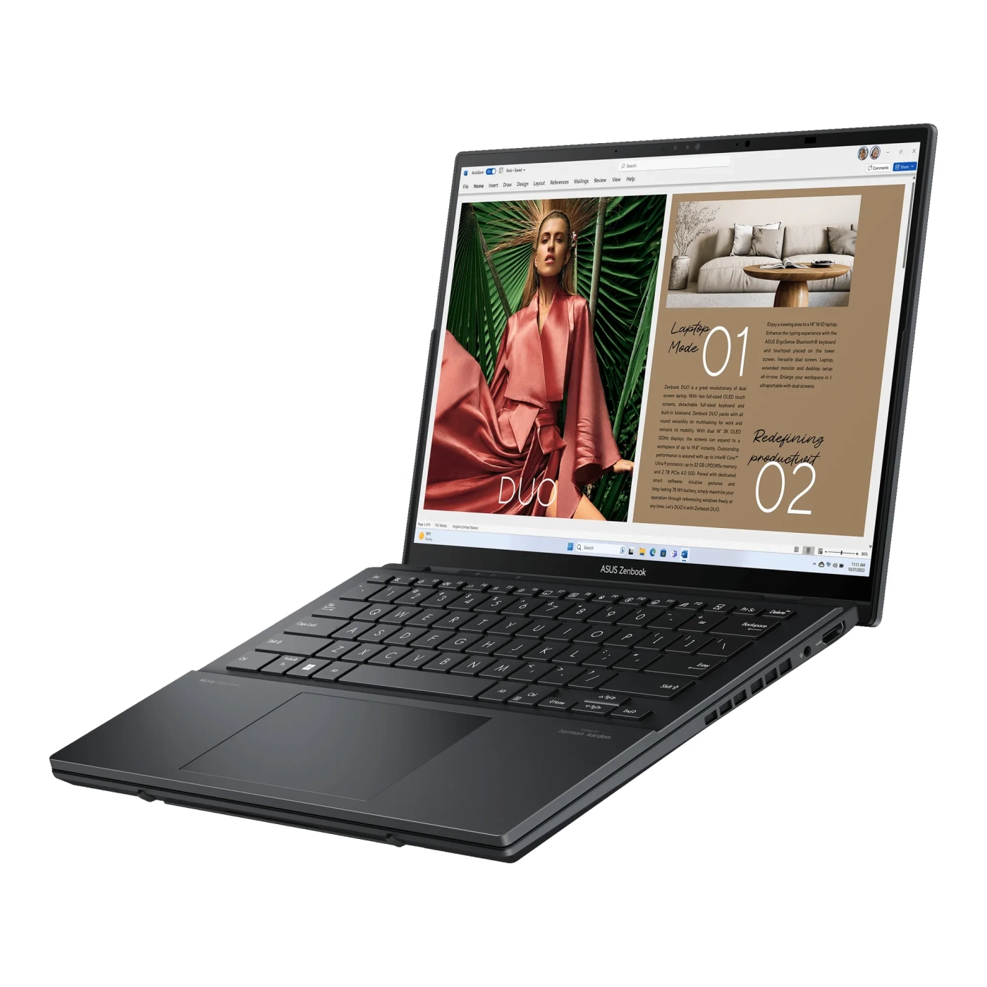 Купить Ноутбук Asus Zenbook Duo UX8406MA-PZ044W (90NB12U1-M001L0) - фото 3