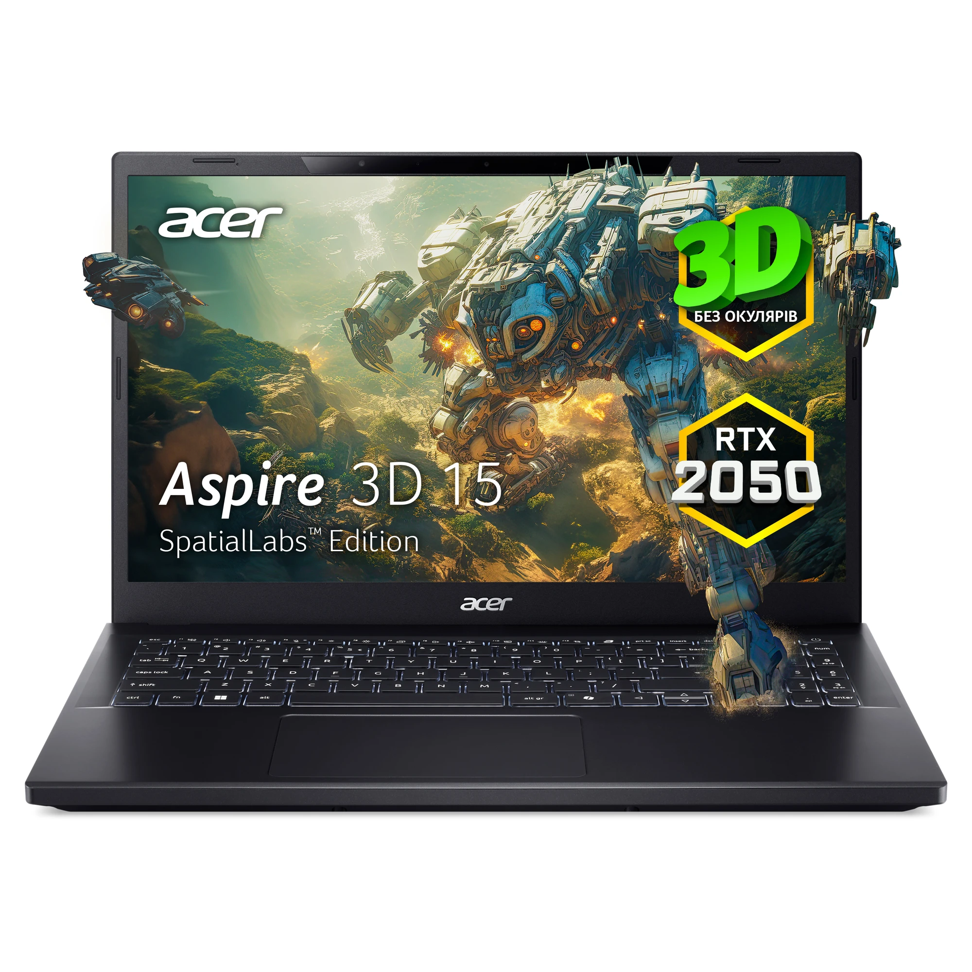 Купити Ноутбук Acer Aspire 3D A3D15-71G (NH.QNJEU.003) - фото 1
