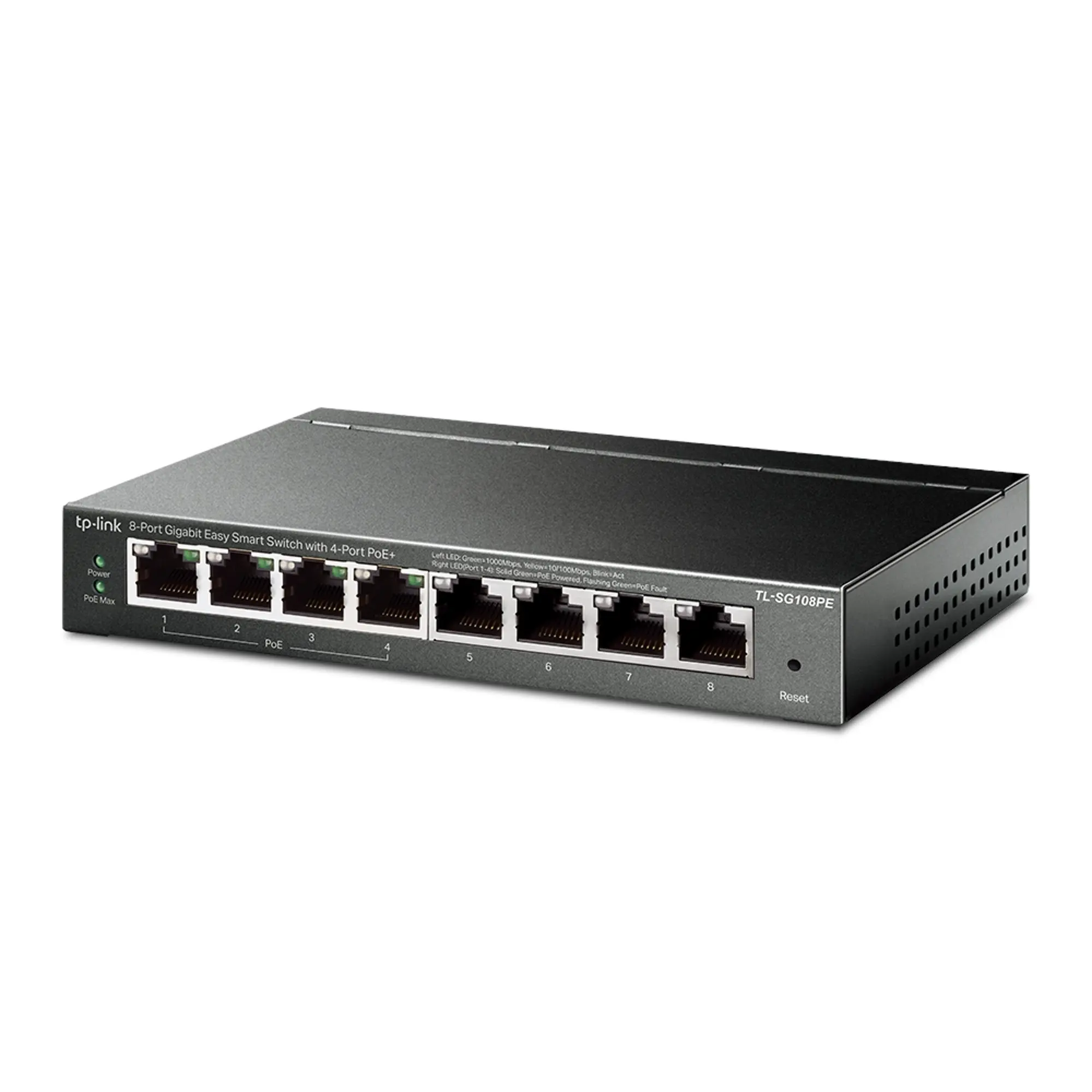 Купити Комутатор TP-LINK TL-SG108PE - фото 2