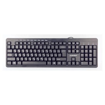 Купить Клавиатура Gembird KB-UM-106-RU USB Black (KB-UM-106-RU) - фото 1