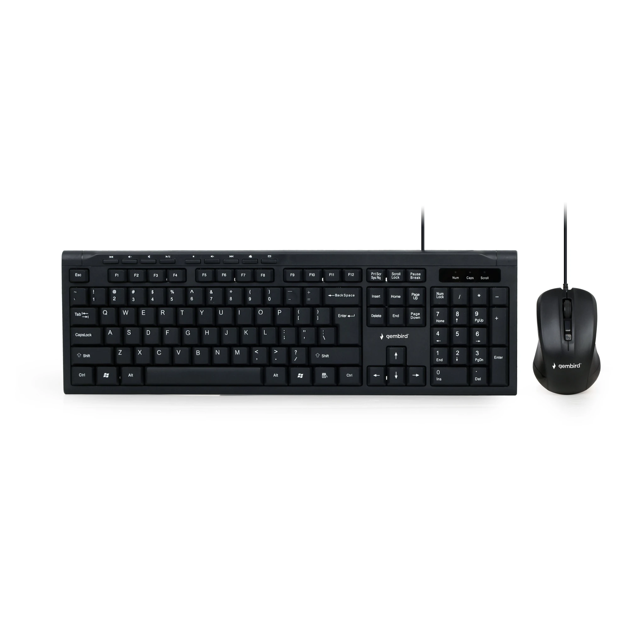 Купити Комплект клавіатури та миші Gembird KBS-UM-03-UA USB - фото 1