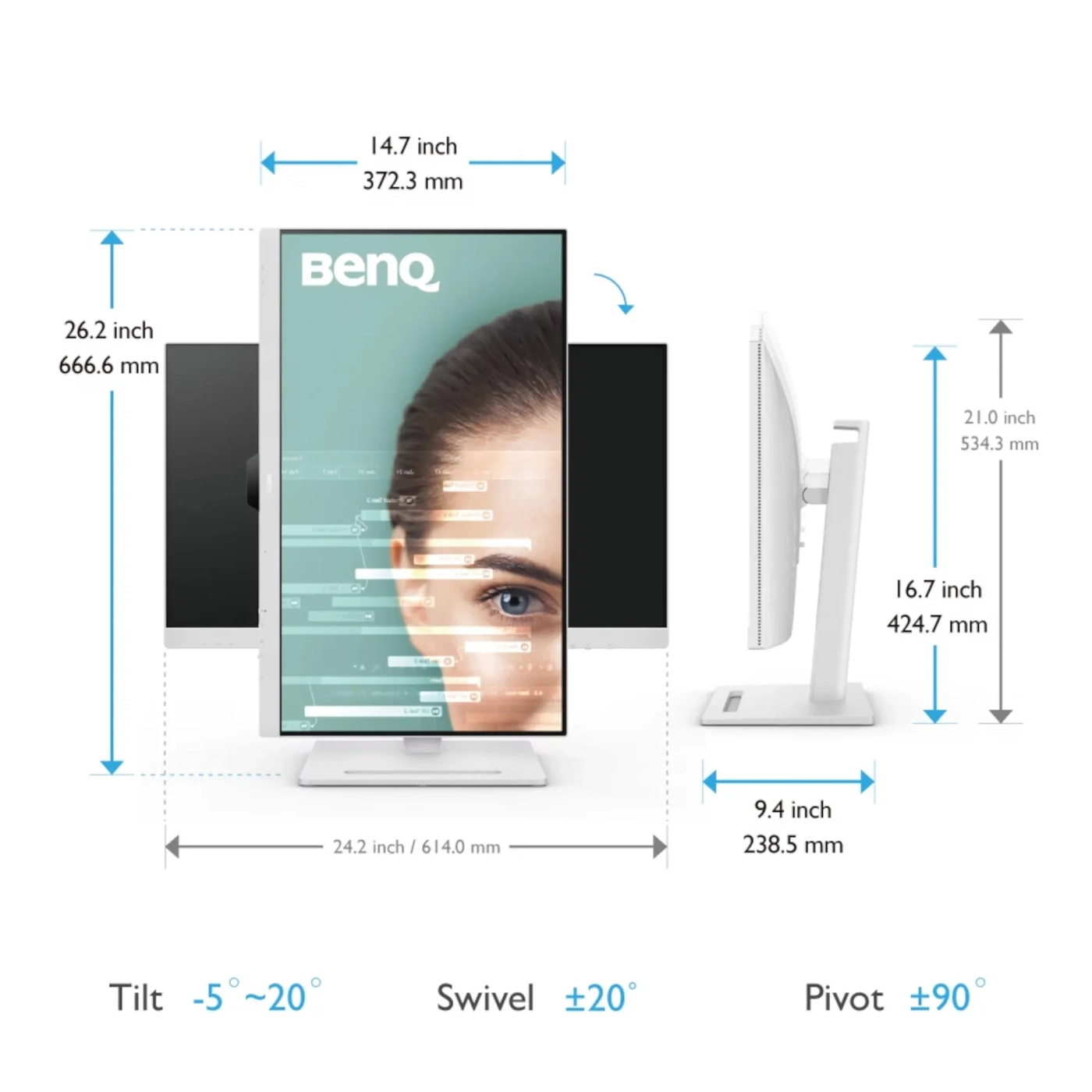 Купити Монітор 27" BenQ GW2790QT - фото 8