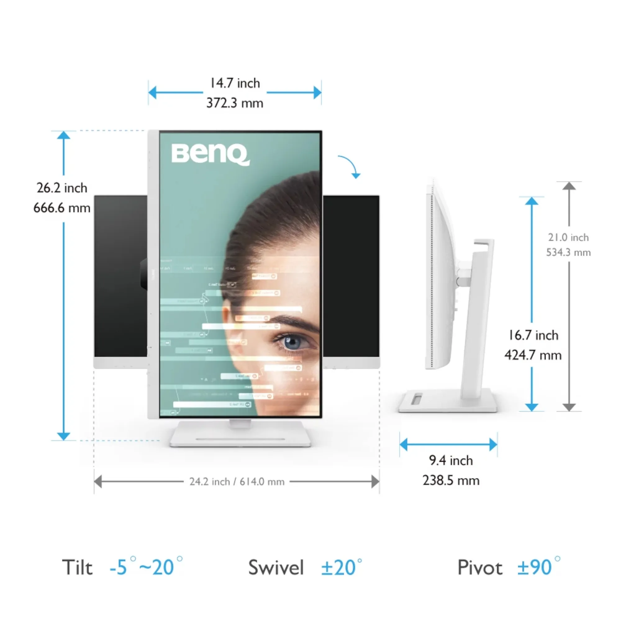 Купити Монітор 27" BenQ GW2790QT - фото 8