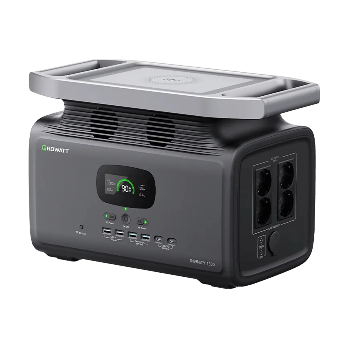 Купить Зарядная станция Growatt Infinity 1300 1382Wh 1800W (PPSL00.0000500LS0) - фото 2