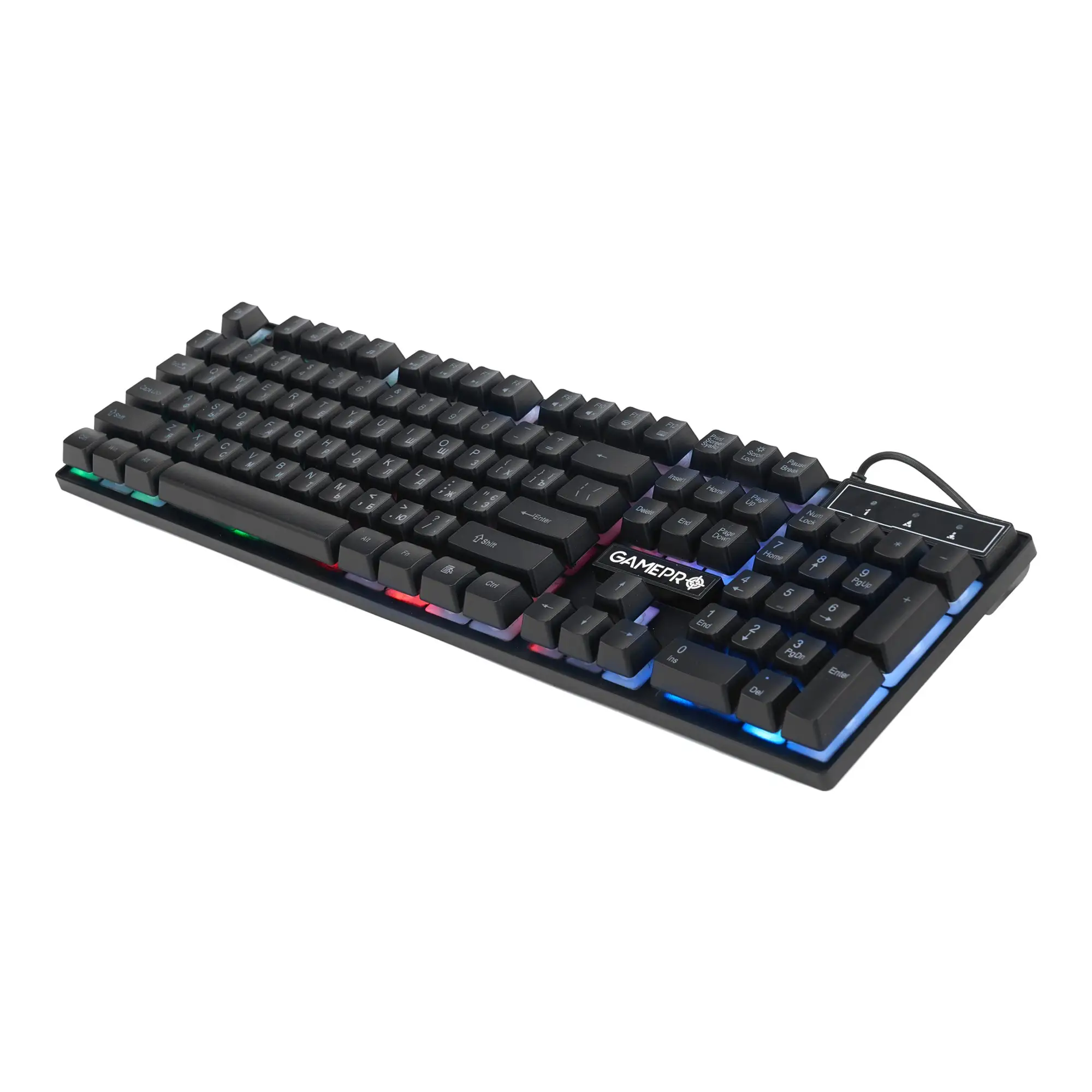 Купити Клавіатура GamePro GK296 USB Black (GK296) - фото 3