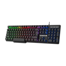 Купити Клавіатура GamePro GK380 USB Black (GK380) - фото 4