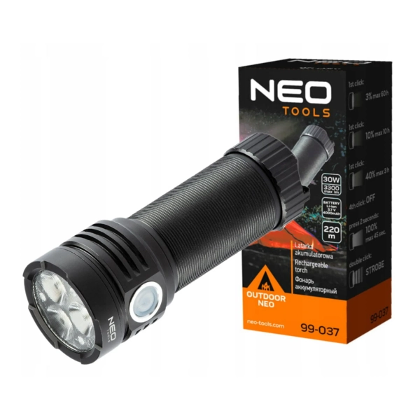 Купить Фонарь ручной аккумуляторный Neo Tools (99-037) - фото 2