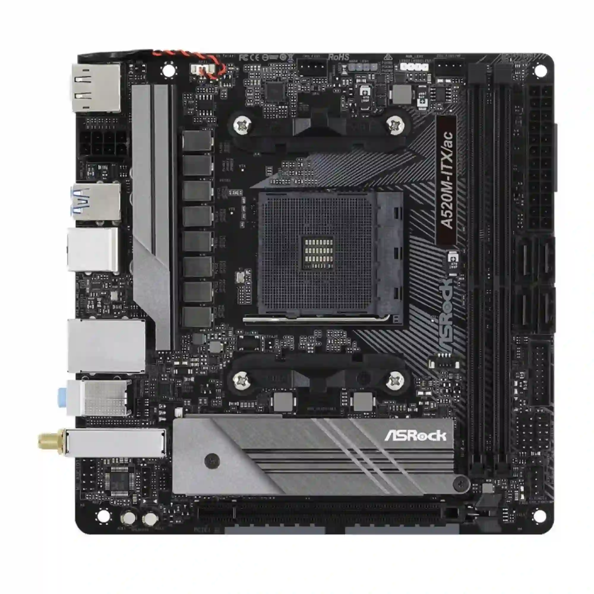Купить Материнская плата ASRock A520M-ITX/AC - фото 1