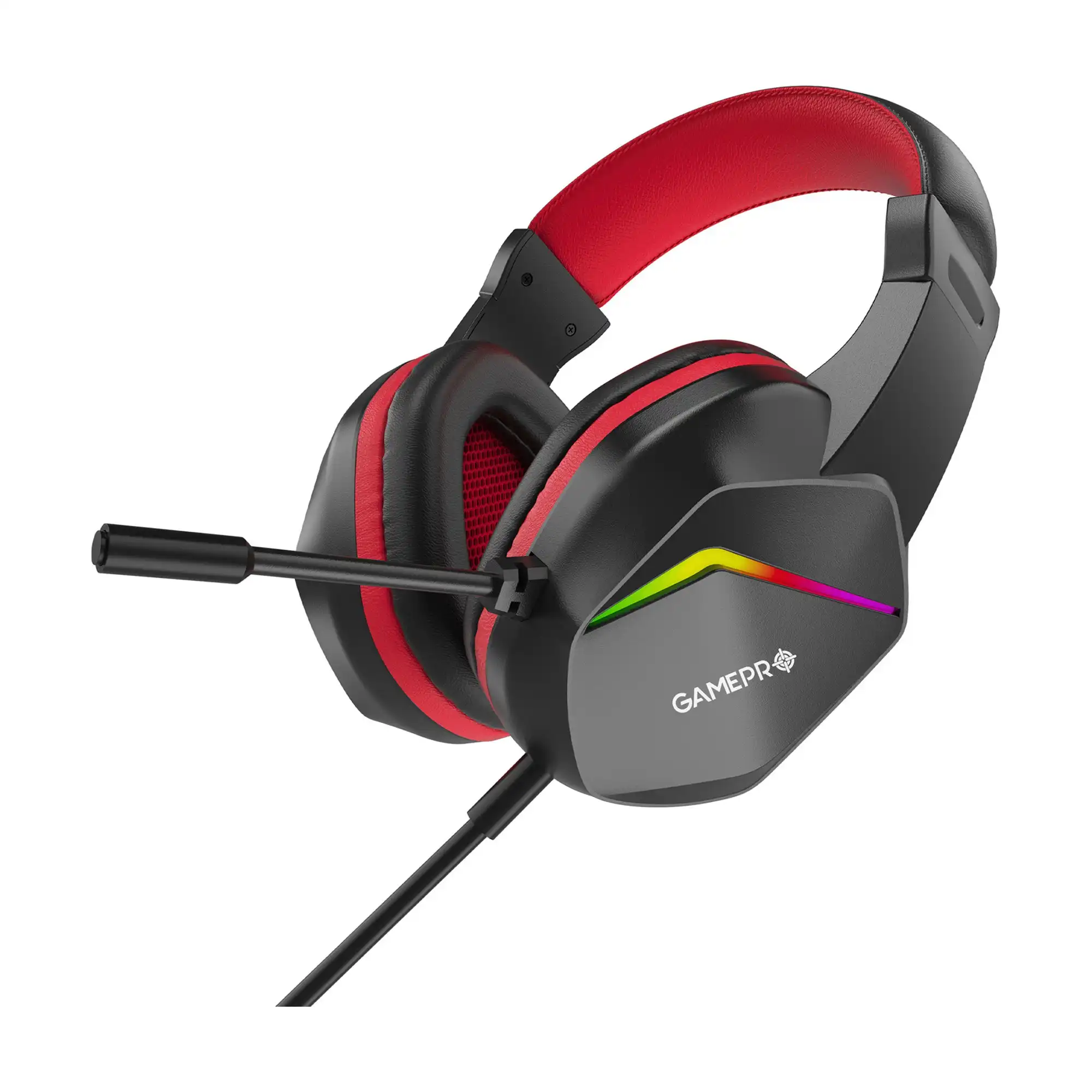 Купити Навушники GamePro HS311 RGB Black/Red (HS311) - фото 4