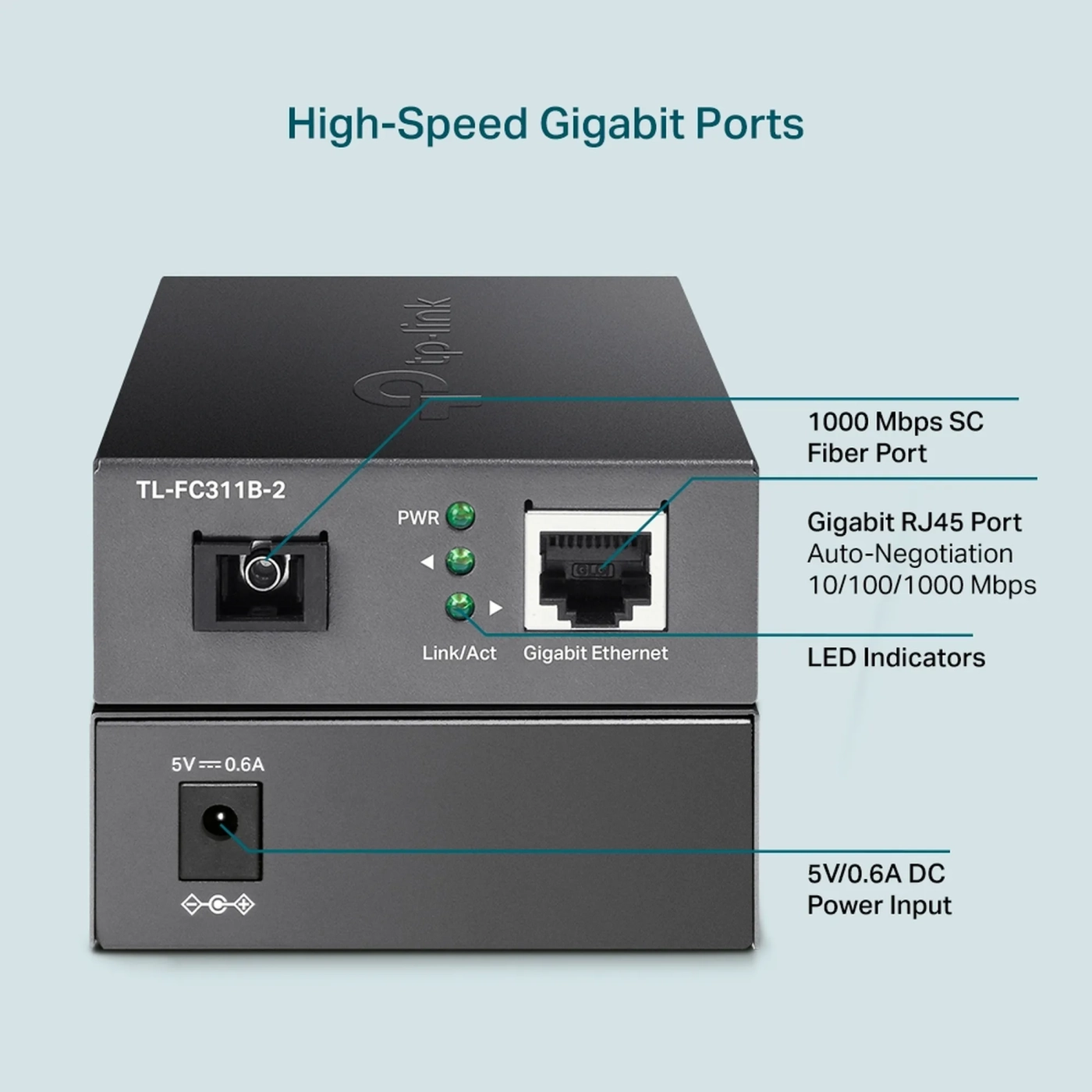 Купить Медиаконвертер TP-LINK TL-FC311B-2 - фото 5