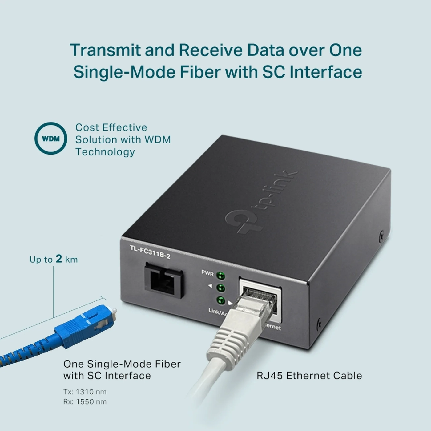 Купить Медиаконвертер TP-LINK TL-FC311B-2 - фото 7
