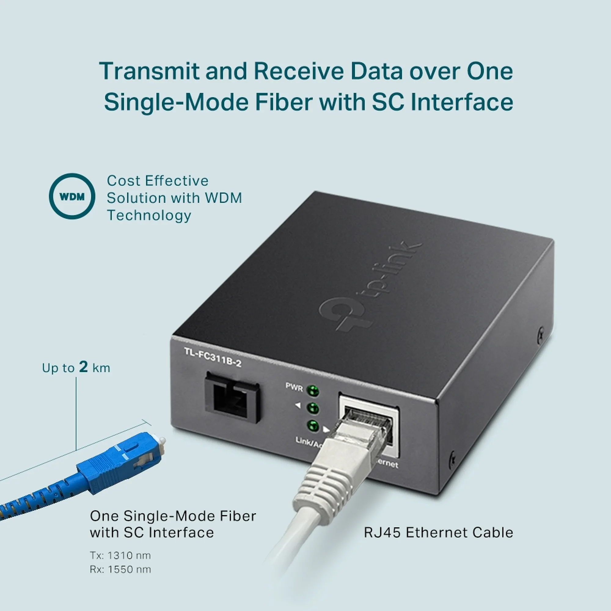 Купить Медиаконвертер TP-LINK TL-FC311B-2 - фото 7