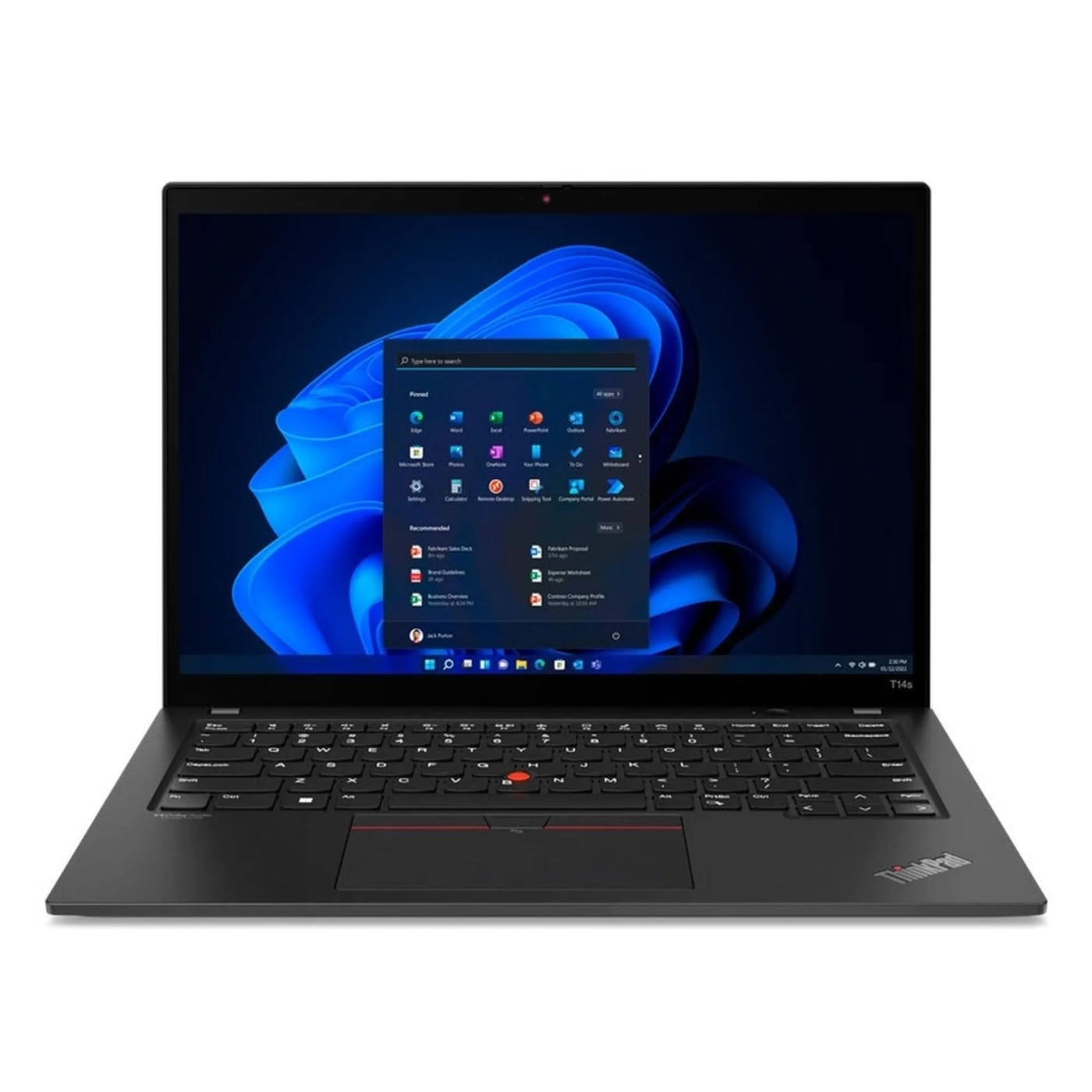 Купити Ноутбук Lenovo ThinkPad T14s G3 (21BR00DURA) - фото 1