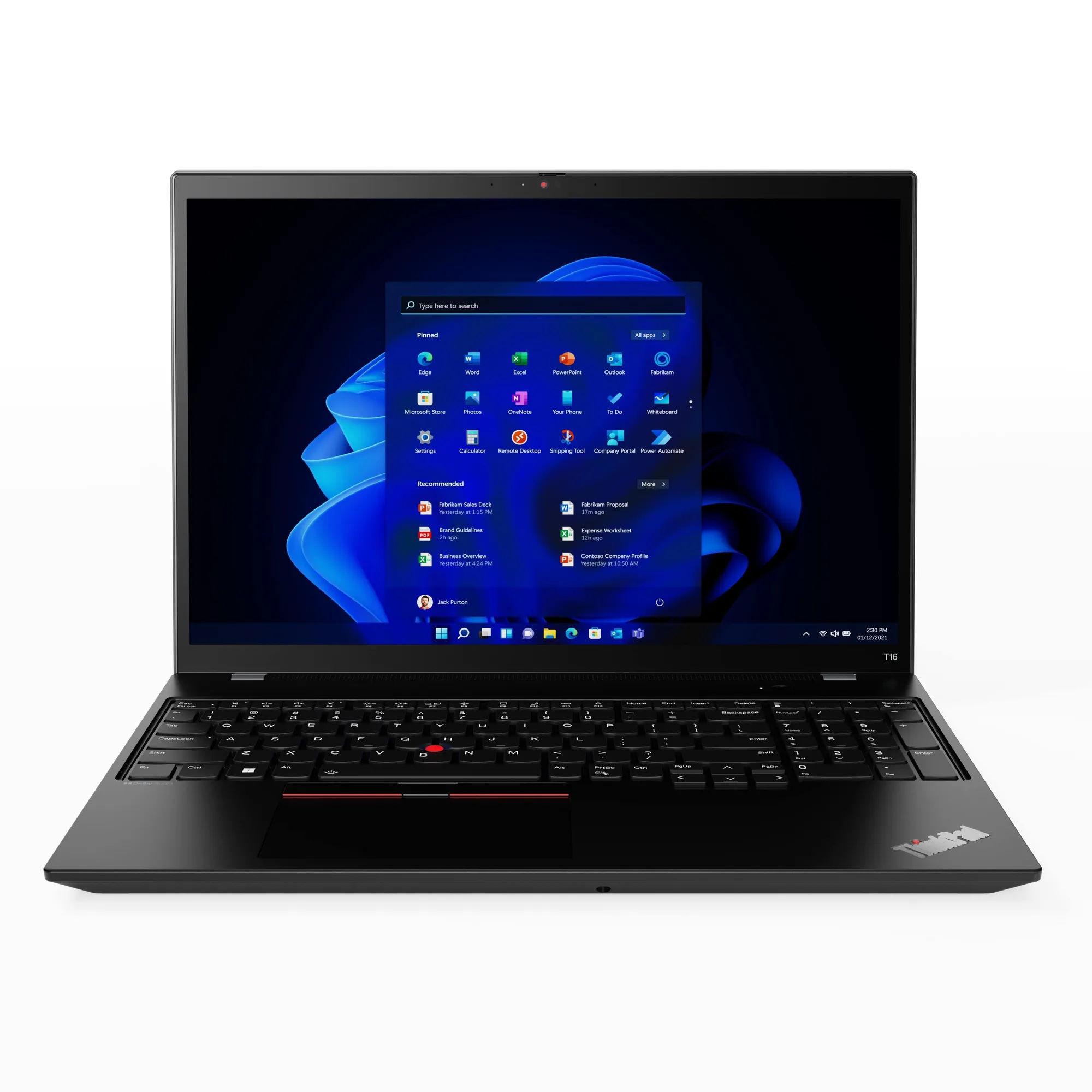Купити Ноутбук Lenovo ThinkPad T16 G2 (21K7004ARA) - фото 1