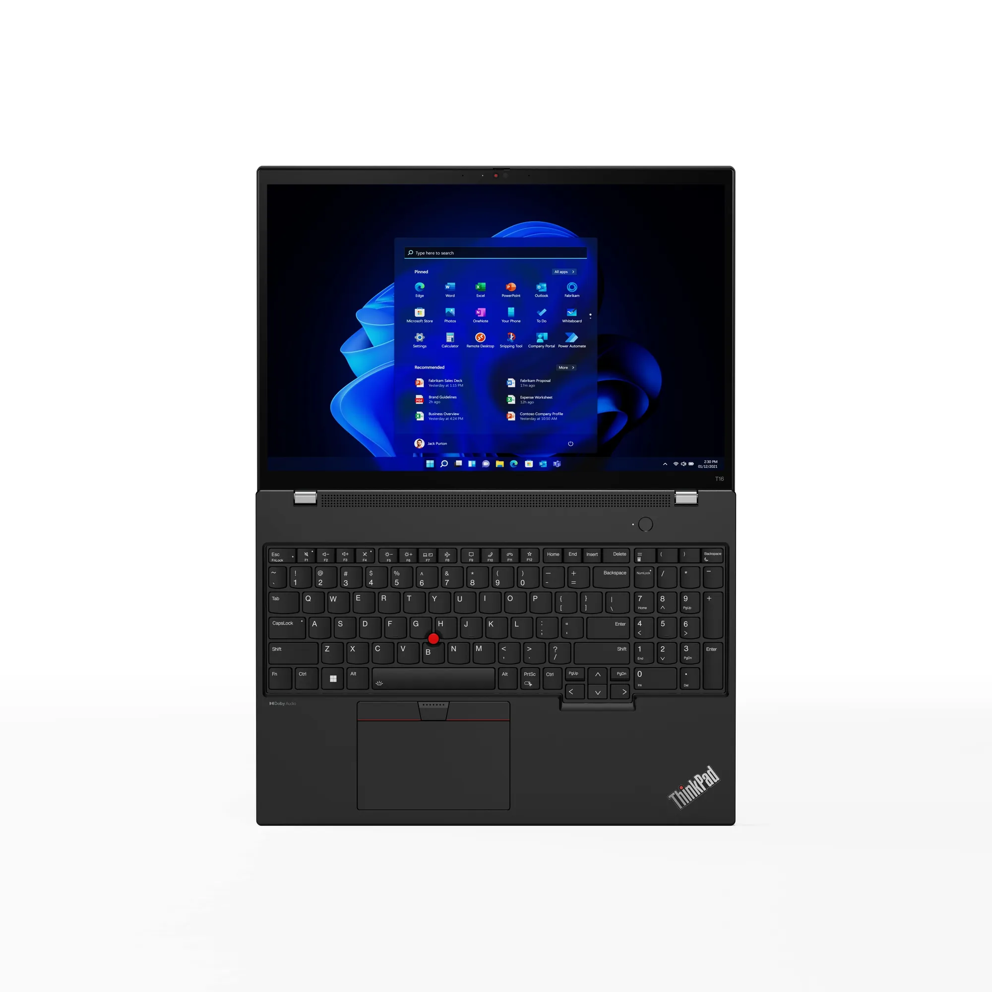 Купити Ноутбук Lenovo ThinkPad T16 G2 (21K7004ARA) - фото 14
