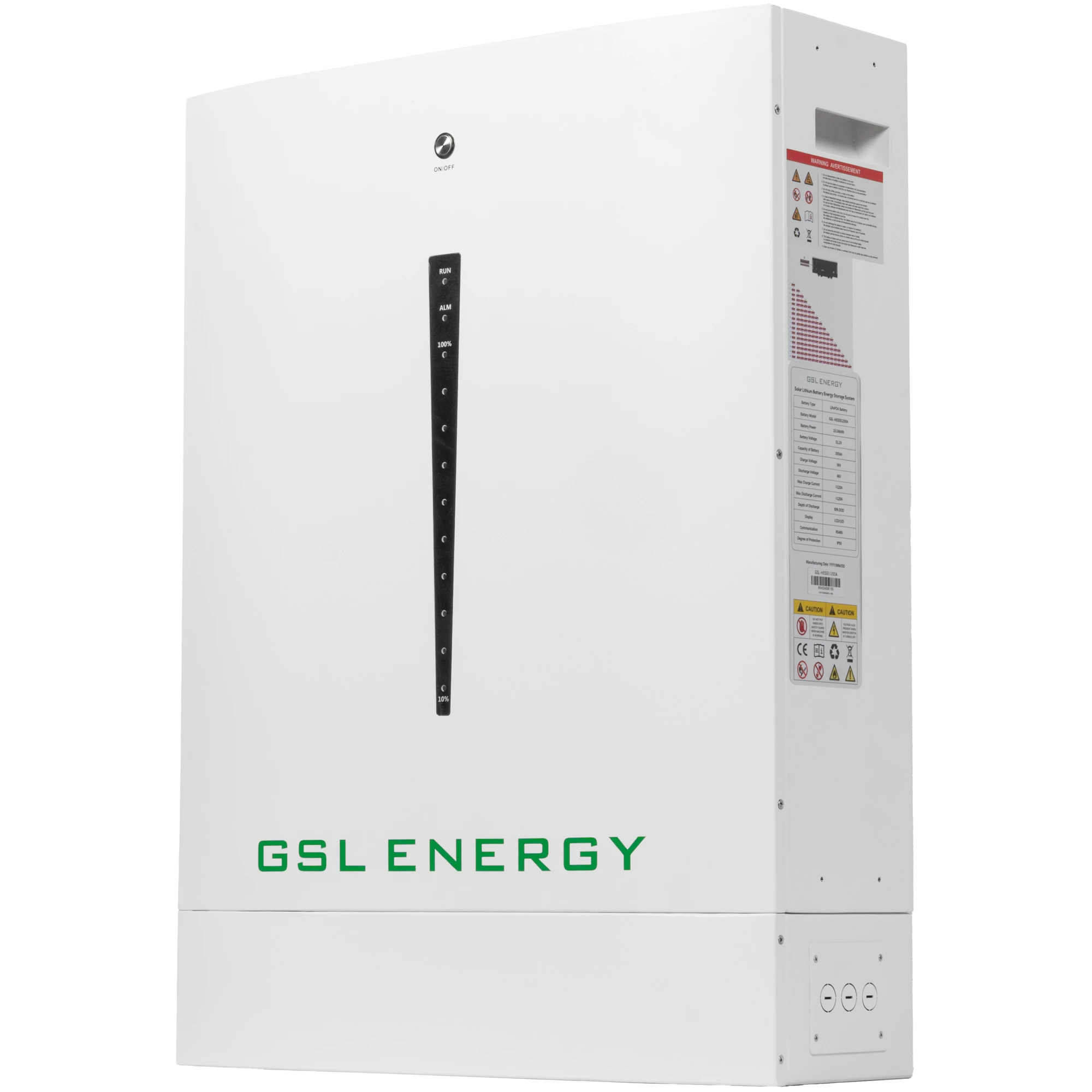 Купить Аккумуляторная батарея GSL 51.2V 200Ah 10.24kWh LiFePO4 (HESS51200A) - фото 3