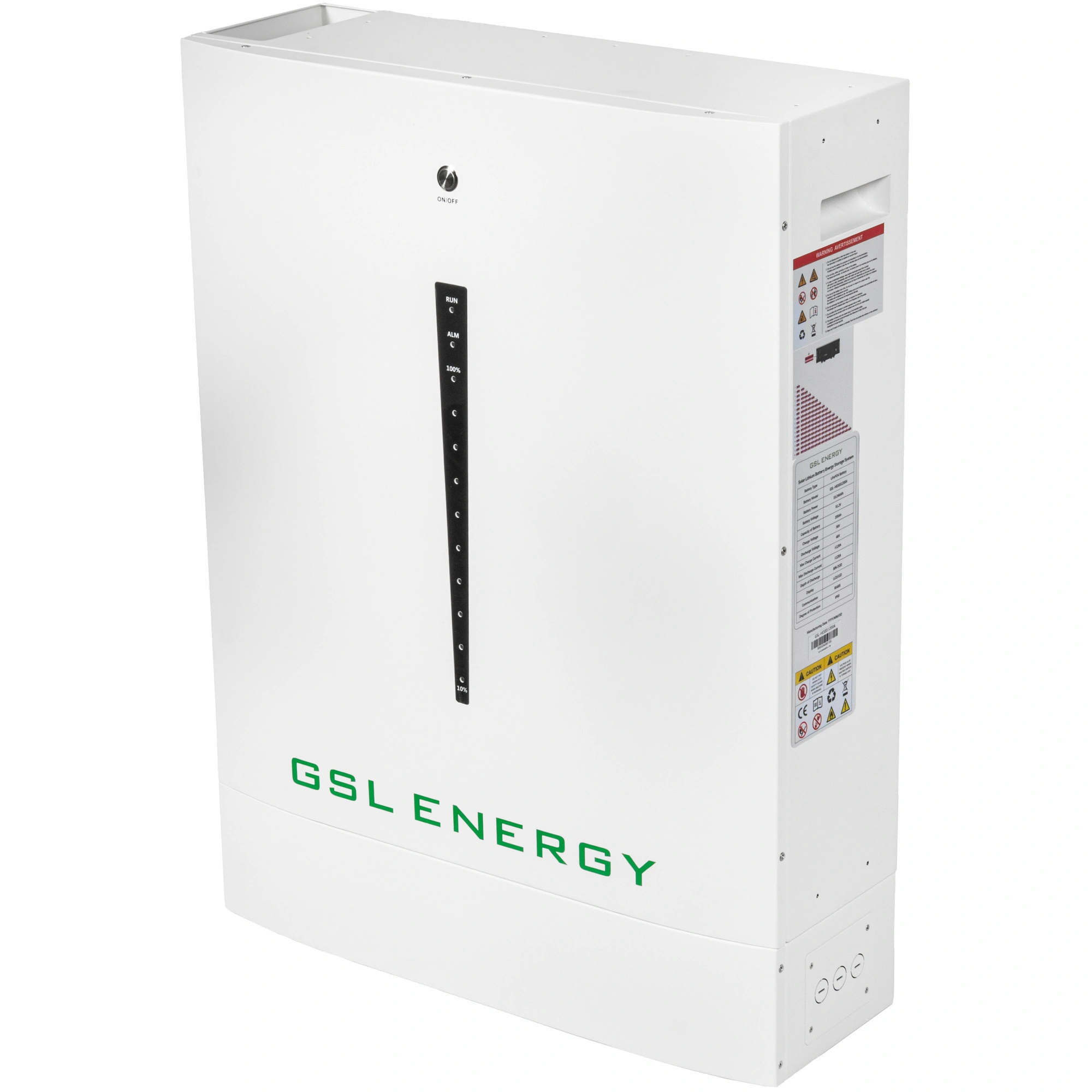 Купить Аккумуляторная батарея GSL 51.2V 200Ah 10.24kWh LiFePO4 (HESS51200A) - фото 4