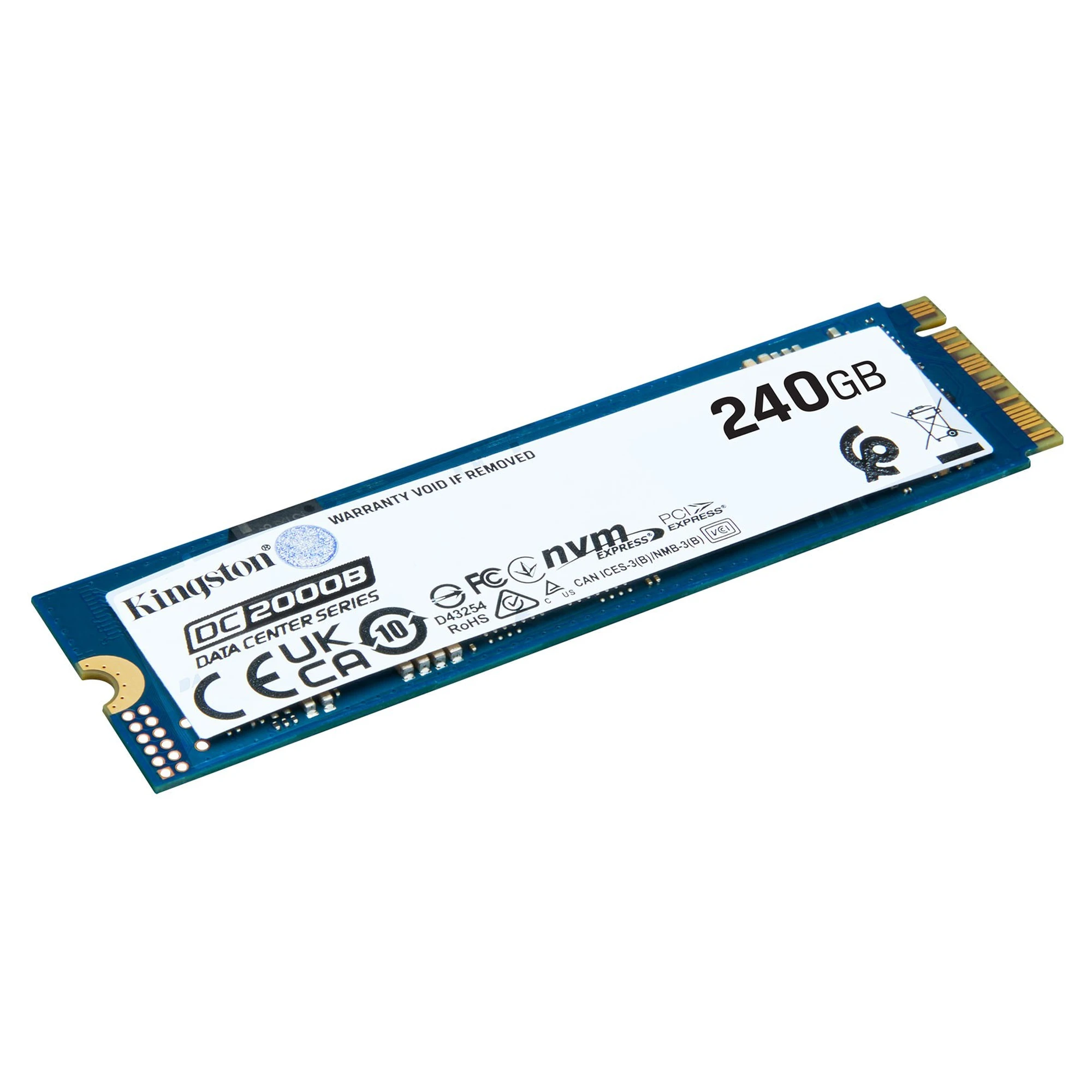 Купить SSD диск Kingston DC2000B 240GB M.2 PCIe 4.0 NVMe (SEDC2000BM8/240G) - фото 2