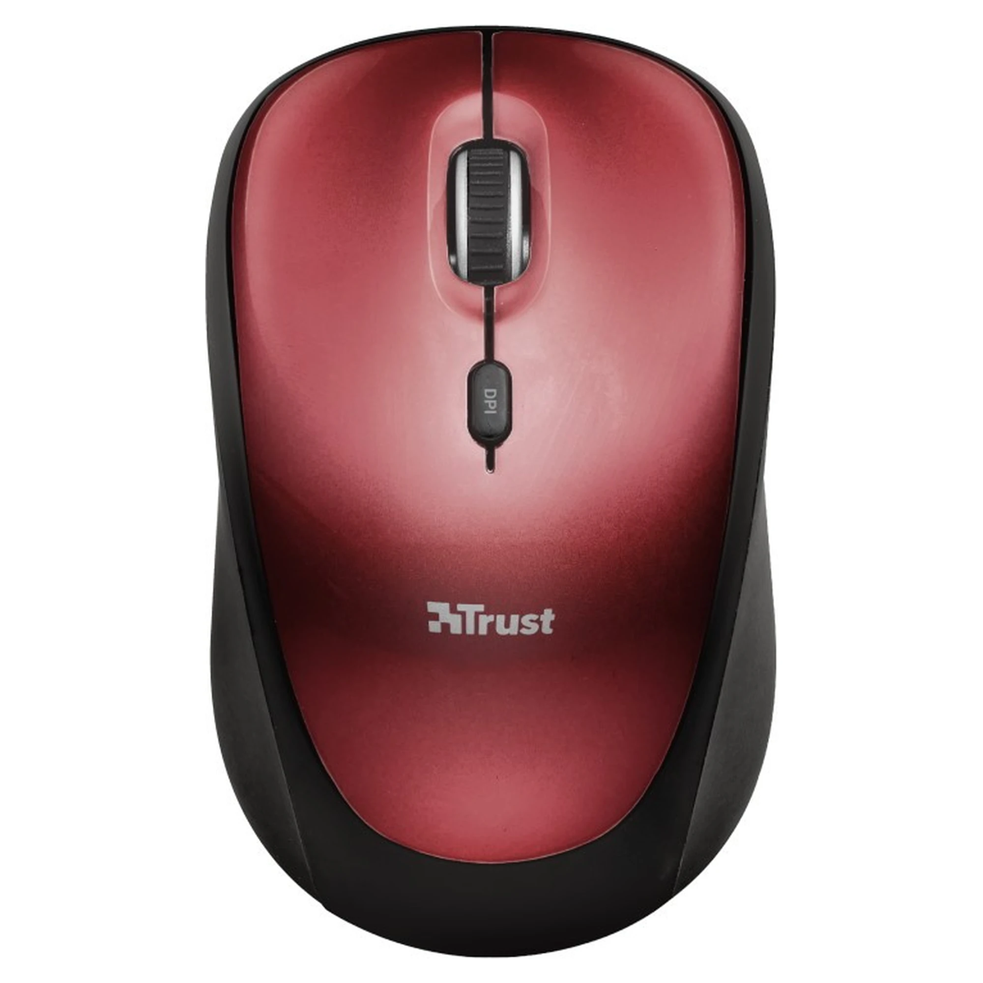 Купить Мышь Trust Yvi+ Silent Eco Wireless Red (24550) - фото 1