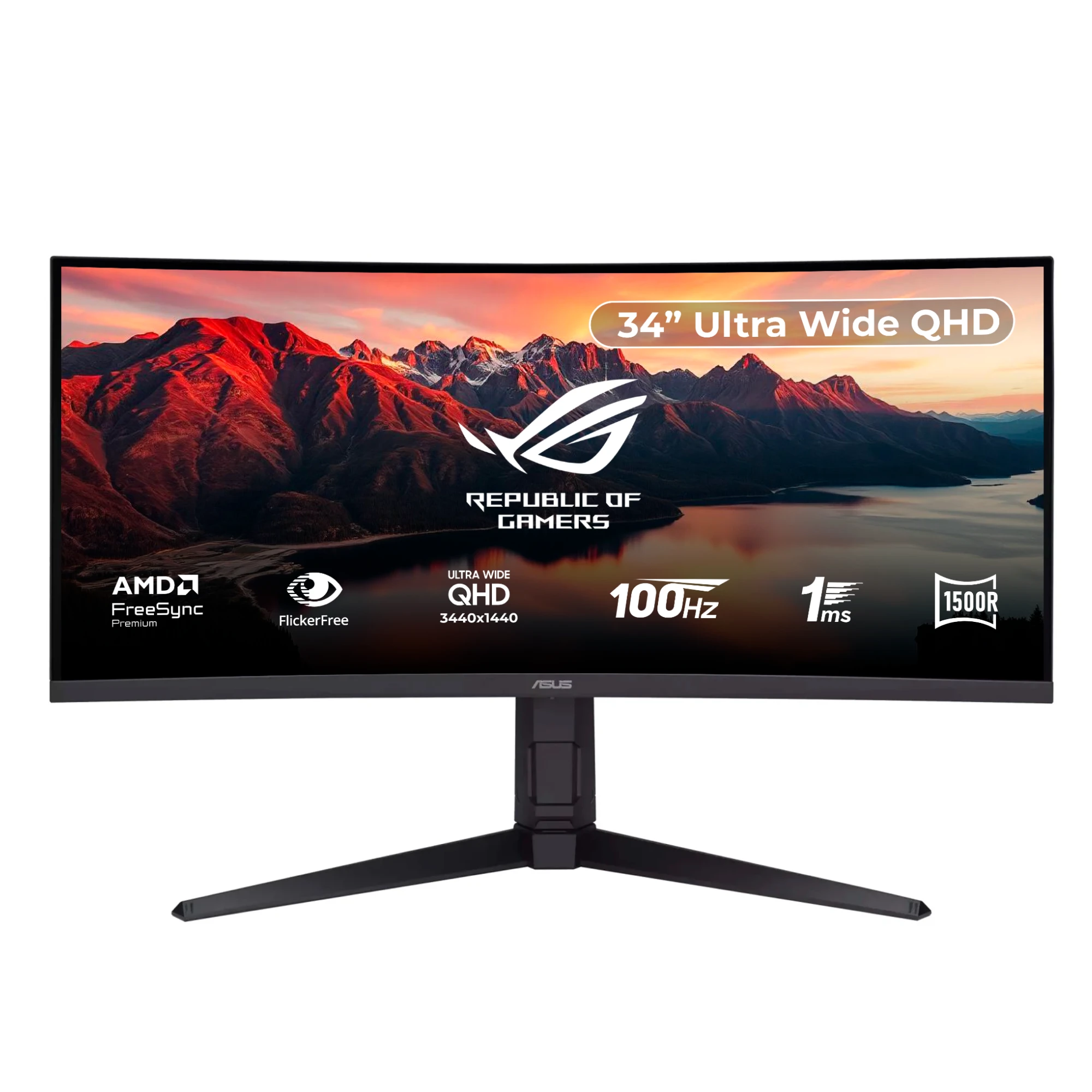 Купити Монітор ASUS 34" TUF Gaming VG34VQEL1A (90LM06F0-B01E70) - фото 1