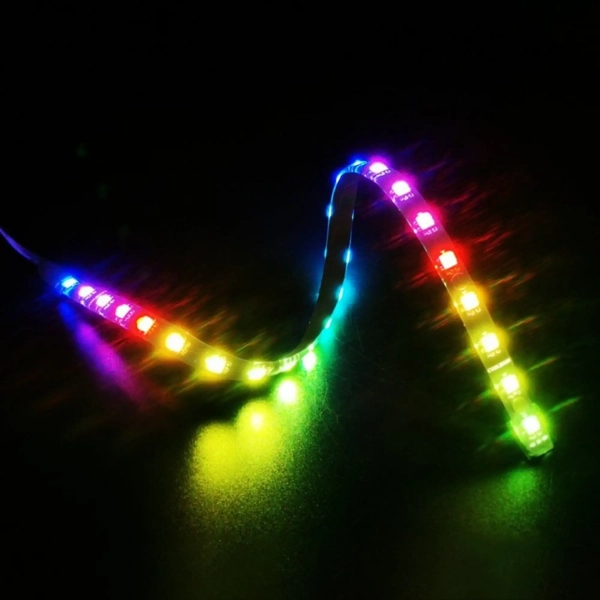 Купить Светодиодная лента QUBE RGB Chameleon/Spectrum LED Stripe 300mm (ZT-XC-18RGB-300-A) - фото 3