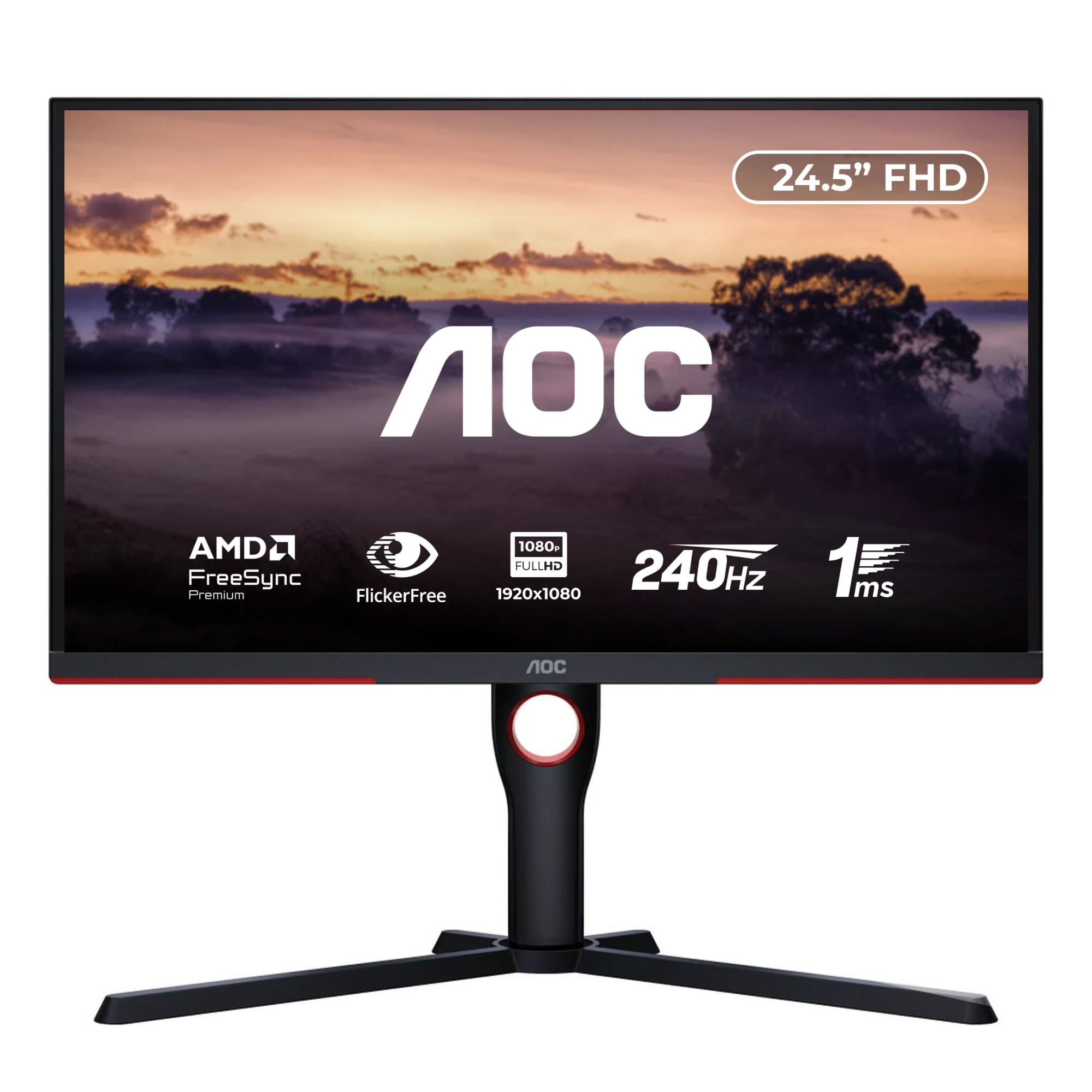 Купити Монітор 24.5" AOC 25G3ZM/BK - фото 1