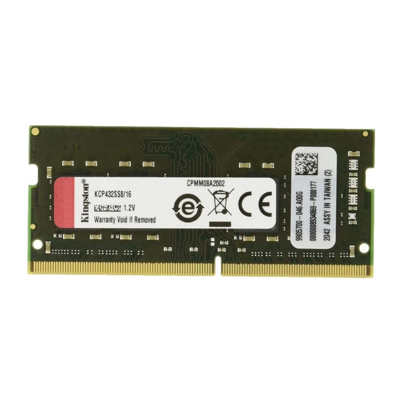 Купить Модуль памяти Kingston DDR4-3200 16GB SODIMM (KCP432SS8/16) - фото 1