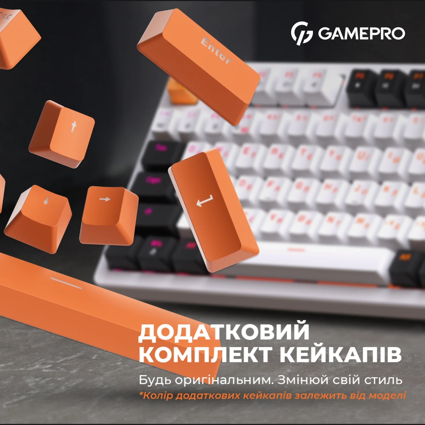 Купить Клавиатура GamePro MK170W Hot-Swap Red Switch RGB White - фото 13