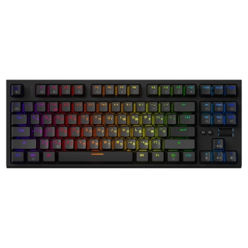 Купить Клавиатура GamePro MK180B Hot-Swap Red Switch RGB Black - фото 1