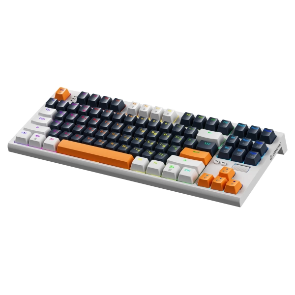Купити Клавіатура GamePro MK180W Hot-Swap Red Switch RGB White - фото 4