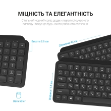 Купити Клавіатура OfficePro SK680 - фото 7