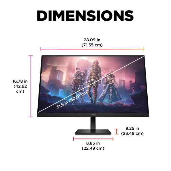 Купить Монитор 31.5" HP OMEN 32q (780K0E9) - фото 13