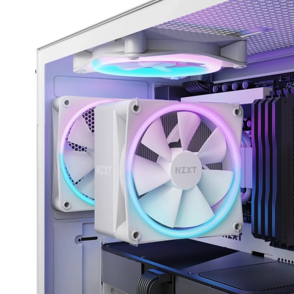 Купить Процессорный кулер NZXT T120 RGB White (RC-TR120-W1) - фото 4