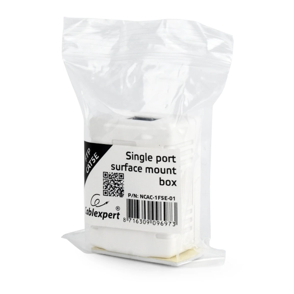 Купить Розетка Cablexpert 1xRJ45 FTP Cat5e 8P8C (NCAC-1F5E-01) - фото 3