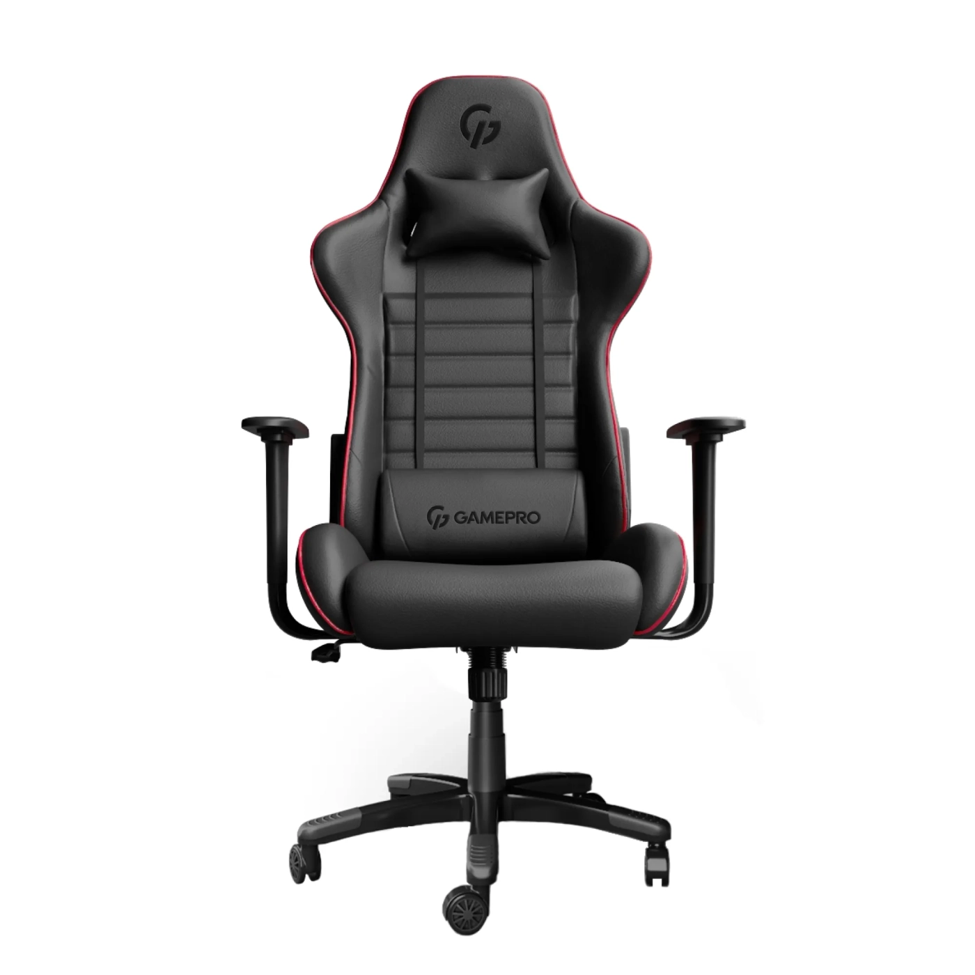 Купити Крісло для геймерів GamePro Rush (GC-575-Black-Red) - фото 1
