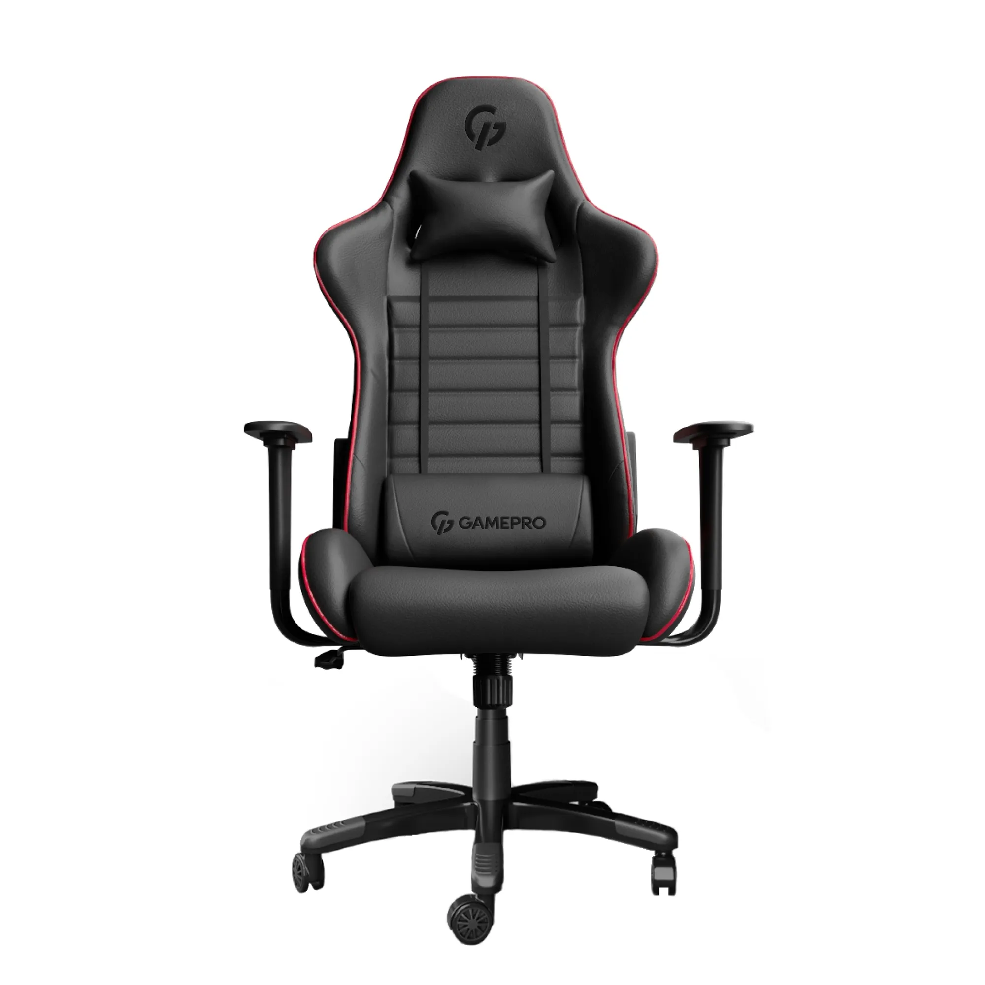 Купити Крісло для геймерів GamePro Rush (GC-575-Black-Red) - фото 1