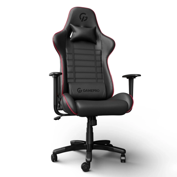 Купити Крісло для геймерів GamePro Rush (GC-575-Black-Red) - фото 2