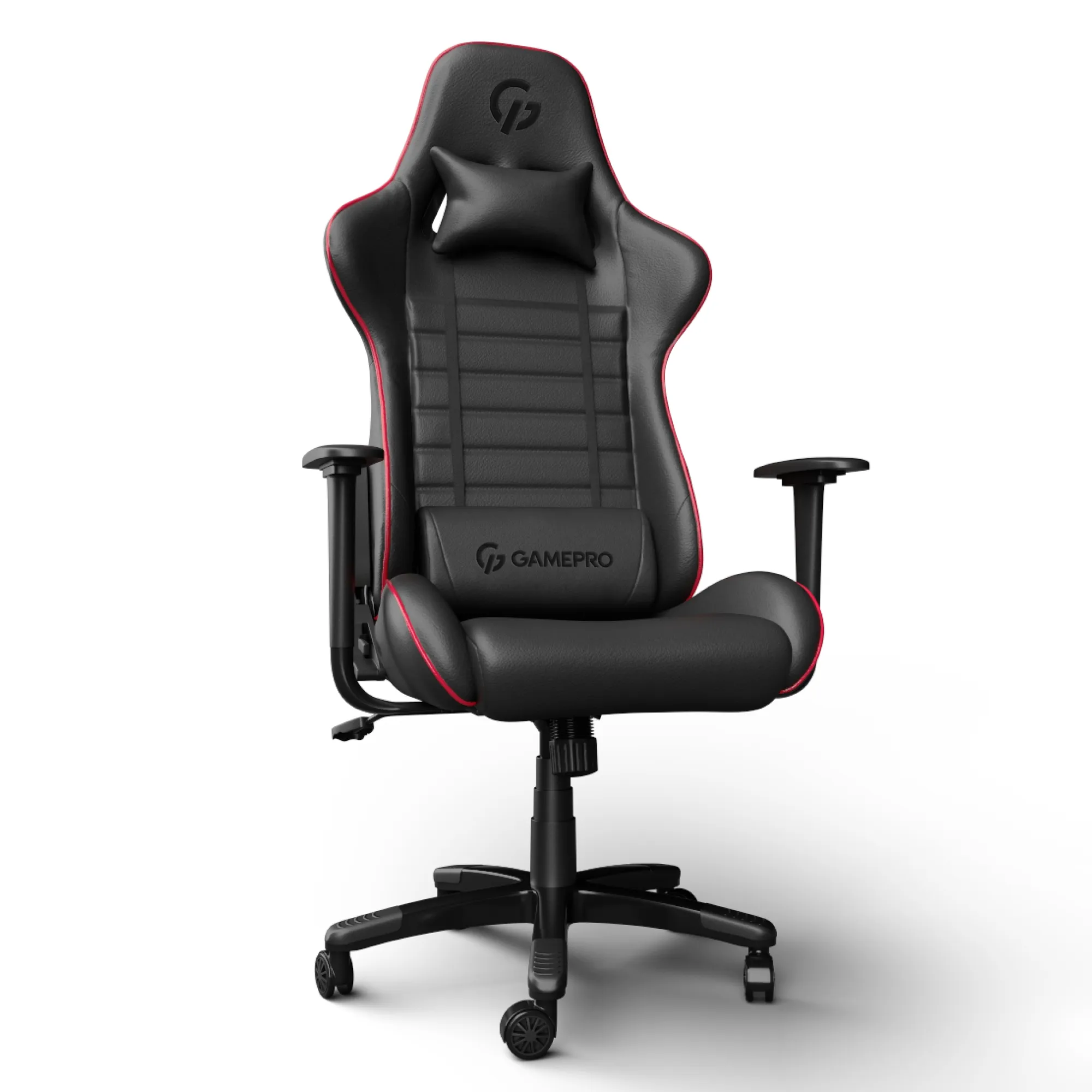 Купити Крісло для геймерів GamePro Rush (GC-575-Black-Red) - фото 2