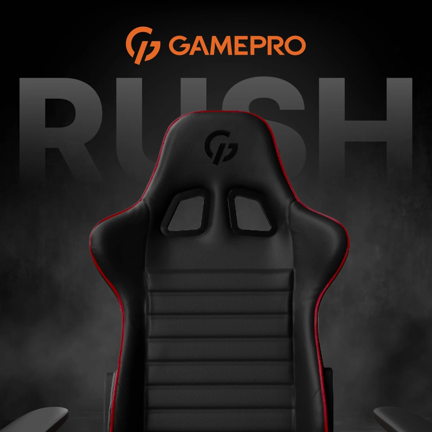 Купити Крісло для геймерів GamePro Rush (GC-575-Black-Red) - фото 9