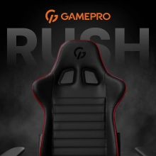Купити Крісло для геймерів GamePro Rush (GC-575-Black-Red) - фото 9